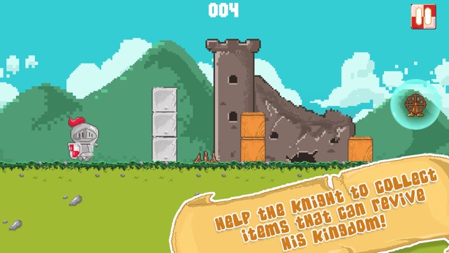 Pixel Knight - Flappy Retro Hero FREE(圖2)-速報App