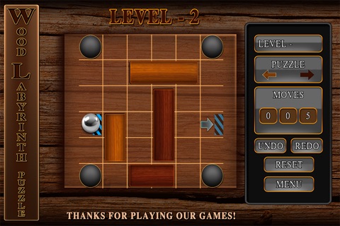 Wood Labyrinth Infinity Puzzle : The Silver Ball Traffic Maze Game - Free Edition screenshot 3