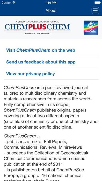 ChemPlusChem screenshot-3