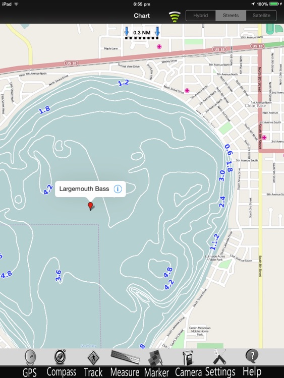 Iowa Lakes Nautical Charts Pro screenshot-3