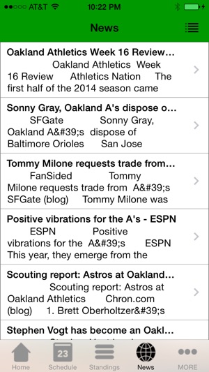 Oakland Baseball - an Athletics News App(圖2)-速報App