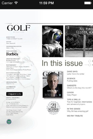Corporate Golf Magazine screenshot 3