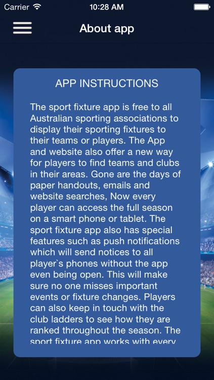 Sports Fixture screenshot-4