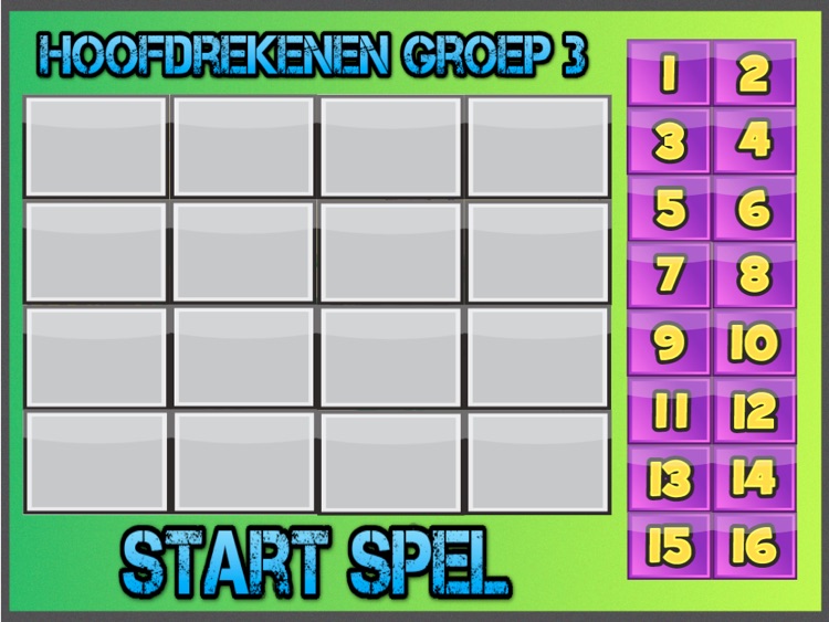 Hoofdrekenen groep 3