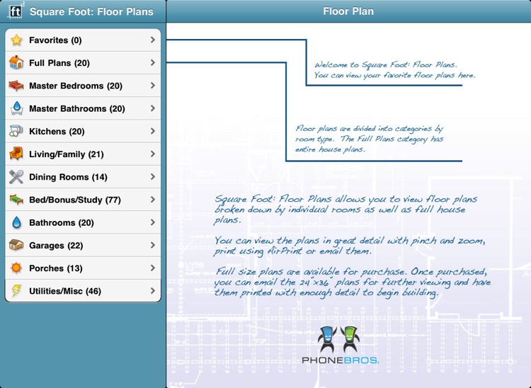 Square Foot: Floor Plans HD
