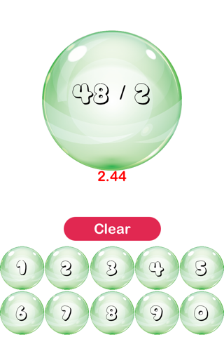 Bubble Maths - free (pro) screenshot 2