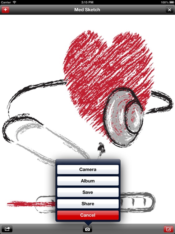 Med Sketch: Anatomy Drawing App for iPad screenshot-4