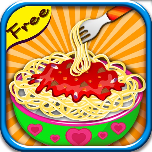 Noodle Maker – Girls kids free hot healthy cooking game for soups, hamburgers, pizzas & cake lovers Icon