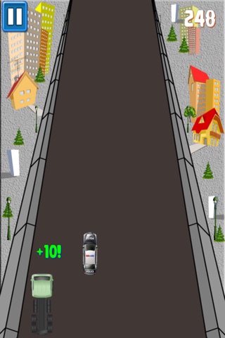 A Mad Crazy Police Rush - Extreme Car Cop Lane Racing Game screenshot 2