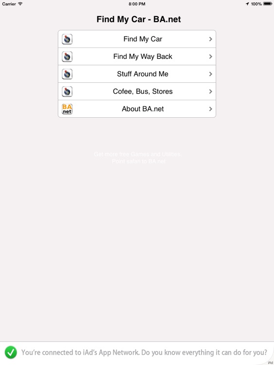 free Find My Car Map Tools - BA.net