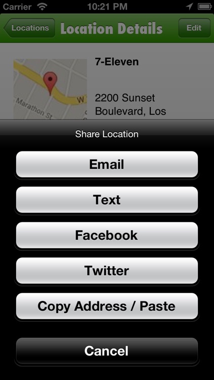 Location Manager Pro - Save, Share, Route, and Map all of your Favorite Locations! screenshot-3