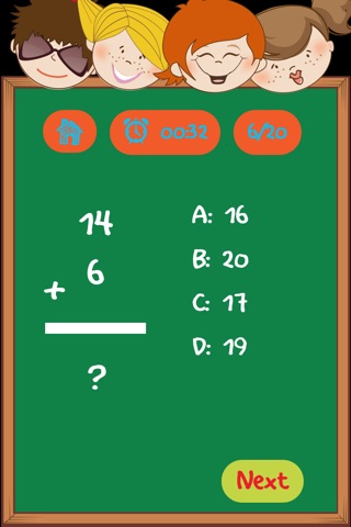 Math Facts Flashcards - Fun Mathematics Flash Cards for Addition Subtraction Multiplication and Division screenshot 3