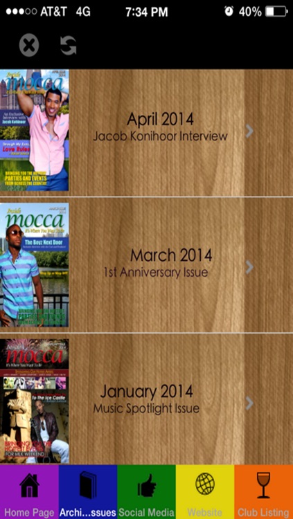 Mocca Magazine The App