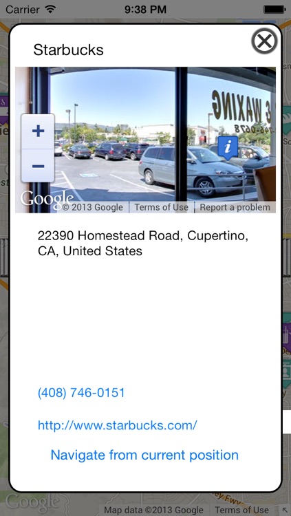 gMaps Browser