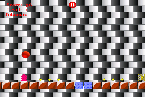 Trial Fusion Craze - Addictive Red Bouncing Ball Spikes Run screenshot 3