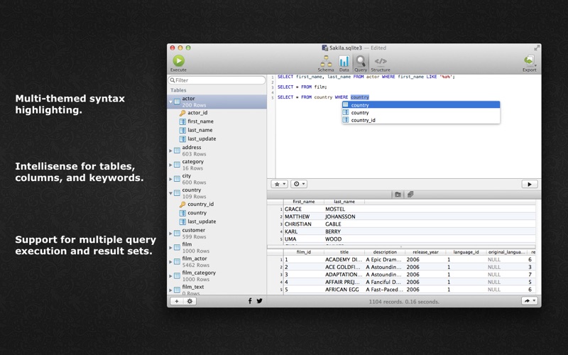 SQLPro for SQLite (Lite) thumbnail 3
