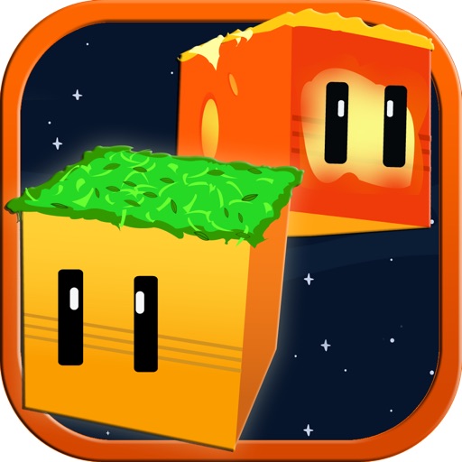 Lil Cube Planets Stacker – Fire, Earth and  Ice Tower Blocks - Free icon