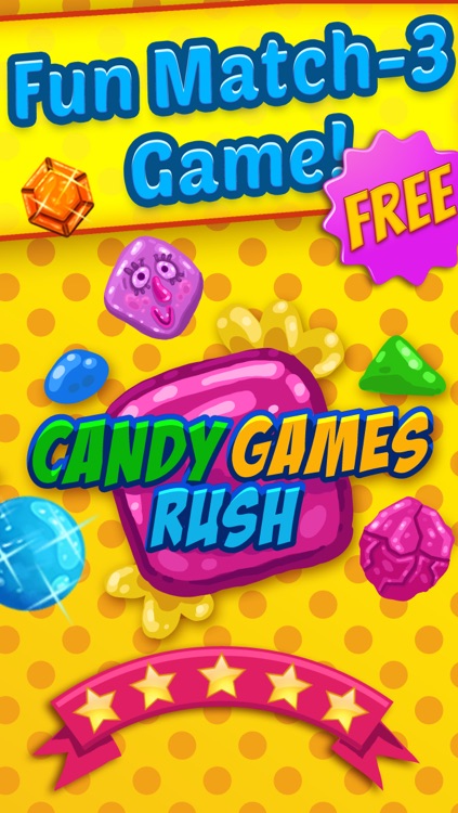 Jewel Games Candy Edition - Play Cute Match 3 Blitz Game For Kids HD FREE