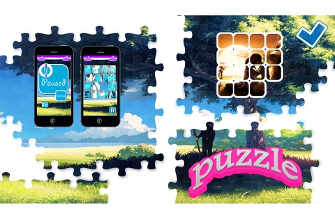 Anime Puzzles Slide screenshot 3