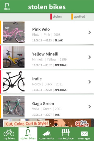 Bike Watch screenshot 2