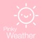 This is a pinky UI Weather App