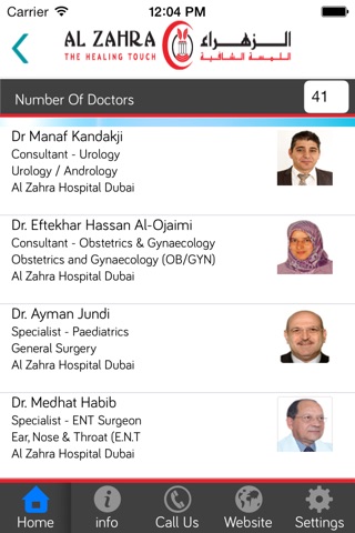 Al Zahra Hospital App screenshot 4