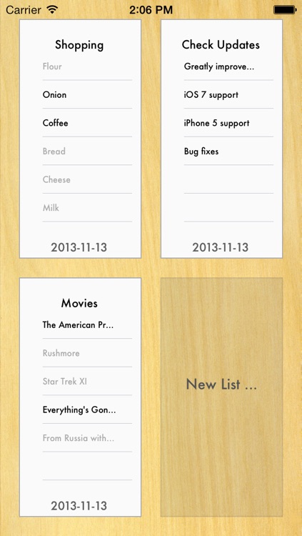 Check - A Beautiful Checklist