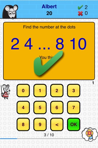 123 Mouse - become a math champion! screenshot 2