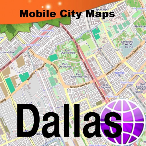 Dallas Street Map.