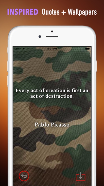 Camo Wallpapers HD: Quotes Backgrounds Creator with Best Art Collections and Inspirations screenshot-4