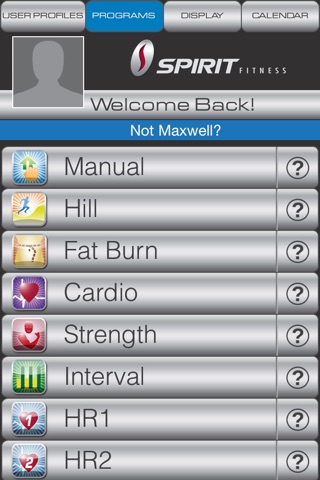 Spirit Fitness App screenshot 2