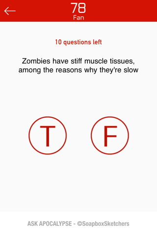 Ask Apocalypse - Zombie Survival IQ Quiz screenshot 3
