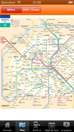 Metro Paris Trafic(圖3)-速報App