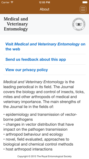 Medical and Veterinary Entomology(圖4)-速報App