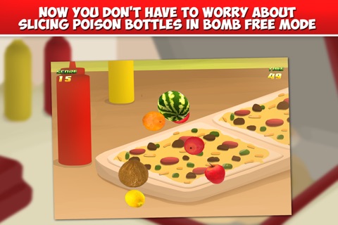 A Pizza Shop Ninja - The Best Fruit Slice and Chop 3d Game screenshot 3