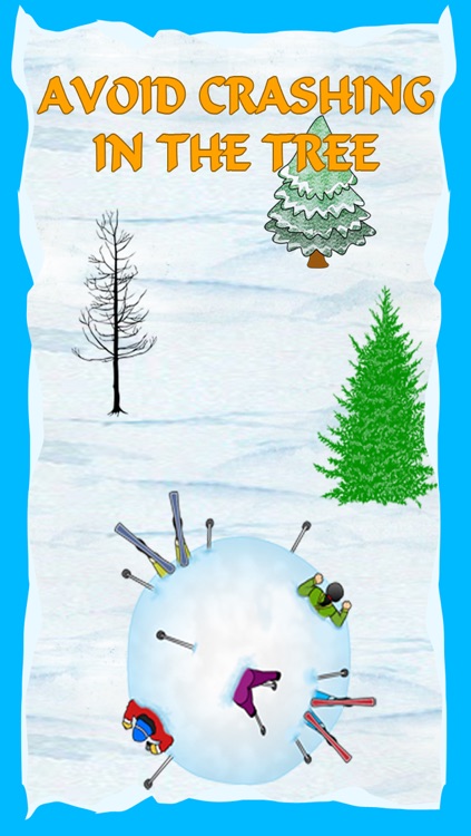 Winter Mountain Avalanche Snowball : Run like Hell in the snow - Free Edition screenshot-3