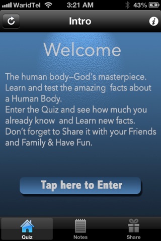 Amazing Human Facts - Free screenshot 2