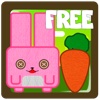 Bunny hill - connect ropes and feed the pink cube rabbit funny game FREE by The Other Games