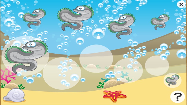 Underwater animals game for children age 2-5: Train your skills for kindergarten, preschool or nursery school screenshot-4