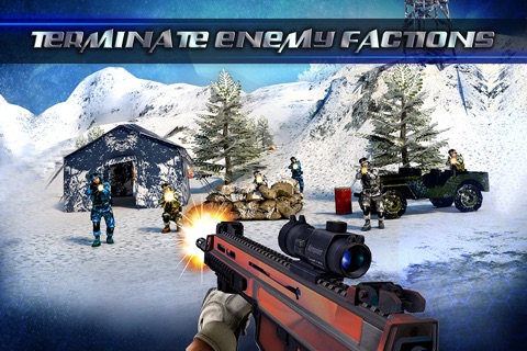 Mountain Sniper 3D : Frozen Frontier FPS screenshot 2
