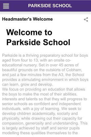 Parkside School screenshot 3