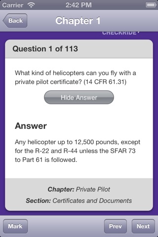 Helicopter Pilot Checkride screenshot 4