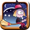 A Bubble Witch Halloween PRO - escape if you can from the vampire and jump into the spider web to get high-speed chase race - Delux version