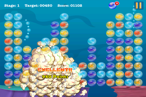 Sea Bubble Splash - Underwater Creatures Popping Game screenshot 3