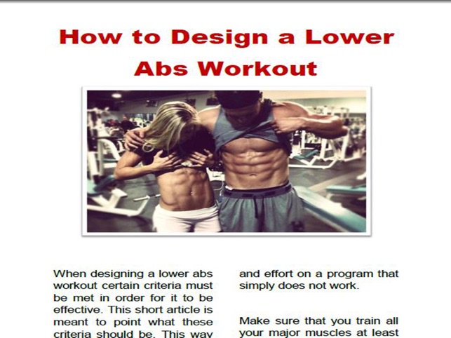 Ab Workouts For Men & Woman Magazine(圖1)-速報App