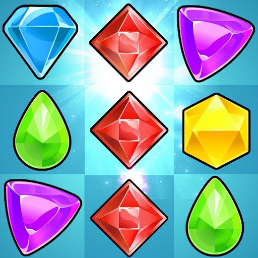 Jewel Matching Mania Free iOS App