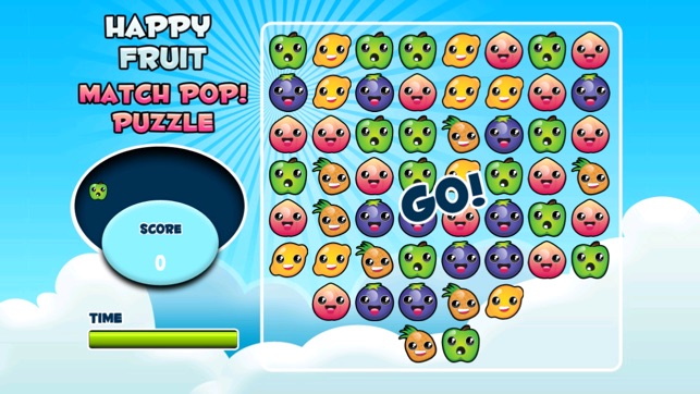 Happy Fruit Match Pop! Puzzle(圖2)-速報App