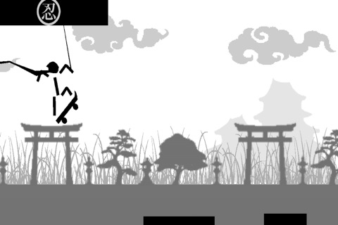 Ninja skateboard game screenshot 2