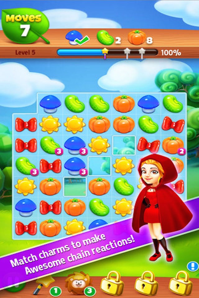 Fruit Heroes - 3 match bust puzzle game screenshot 2