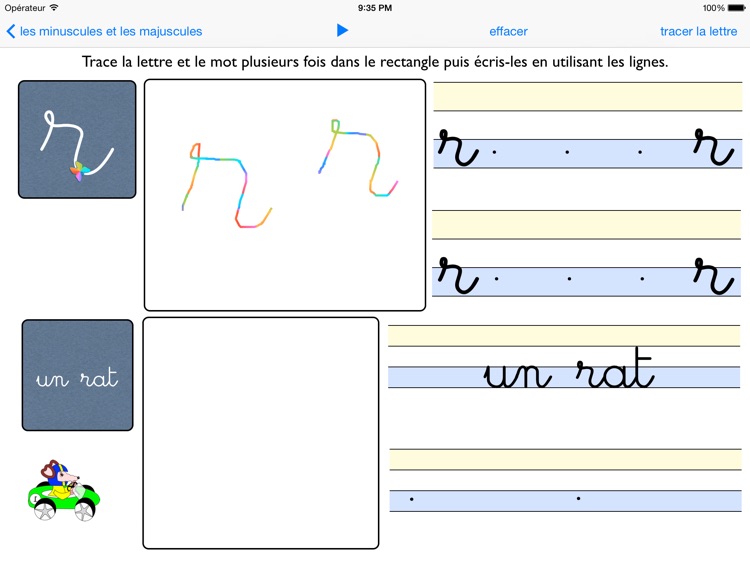 Ecriture cursive traditionnelle : minuscules et majuscules - GS, CP, CE1 screenshot-3